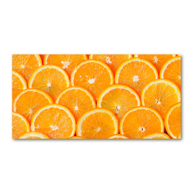 Orange Slices - Wrapped Canvas Print