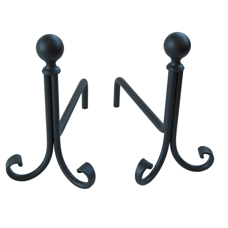 Aarabella Iron Andiron