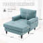 Chaise longue rembourrée 38,2 po-1364060291