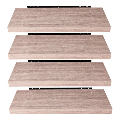 Geatano 4 Piece Floating Shelf