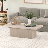 Karyme 48" Wide Rectangular Coffee Table