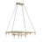 14 - Light Dimmable Modern Linear Chandelier