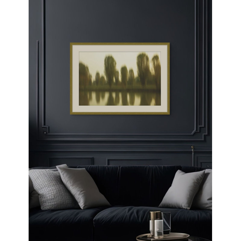 Tree Reflections 1 Framed Print, 15.25" H x 18.25" W