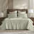 4 Pieces Sateen Sheet Set, Sage-122818041-122818047