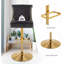 Tabouret de bar Juddson, tabourets de bar pivotants à haut dossier, chaises de bar pour comptoir de bar de café-restaurant