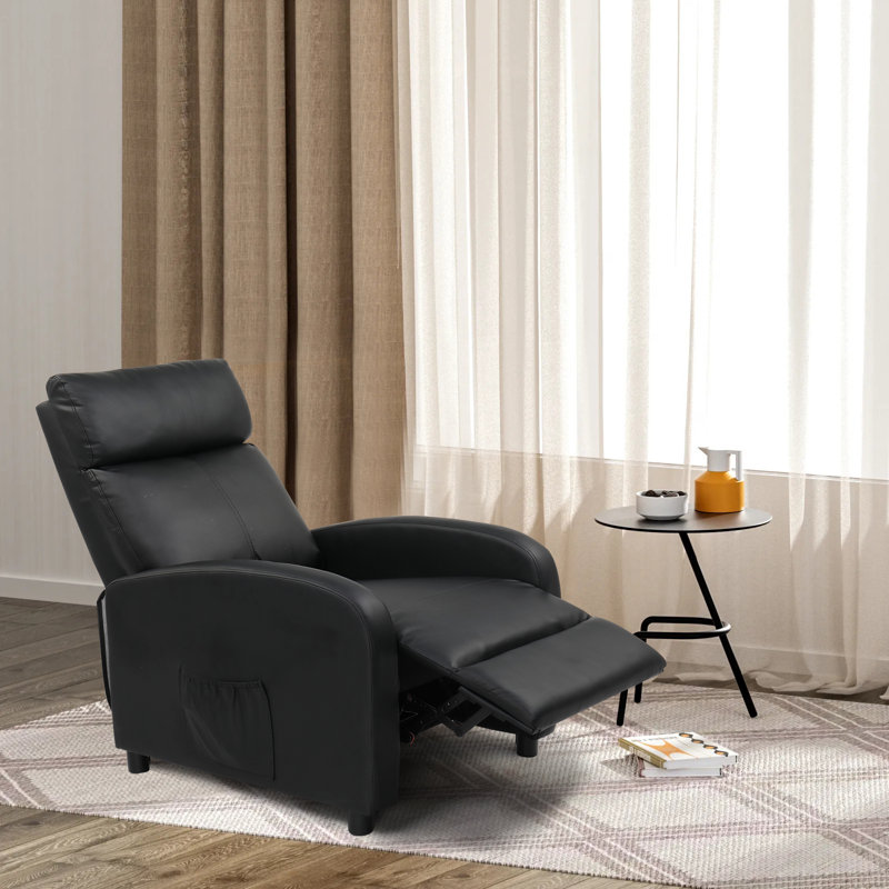 Faux Leather Heated Massage Chair
