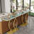 Hurdle 47.2'' Unfinished Stone Top Console Table