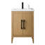 Meuble-lavabo simple 24 po avec plateau en céramique Chambery-119156864-94426580-95759525