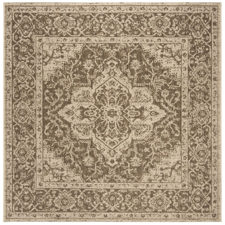 Danya Oriental Beige/Cream Indoor/Outdoor Area Rug