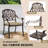 Sybella 6 - Person Patio Dining Set with Rectangular Table , Cushions Included-321864370-285462690