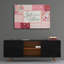 Art mural en verre Blooming Hearts 1 'par Laura Marshall-606540599