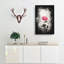 Climbing Pink Rose - Wrapped Canvas-56641113