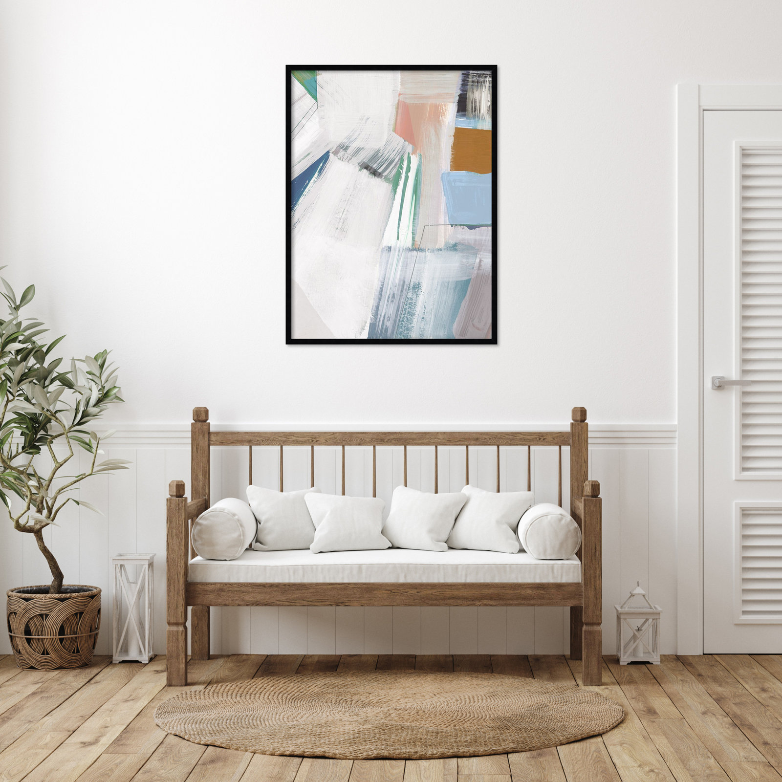 Gilpin "Buildings No. 2" Print by Cartissi, 41" H x 31" W, Black