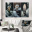 A Blooming White Flower Winter - Ensemble de 3 cadres flottants-1794051712-1794051741
