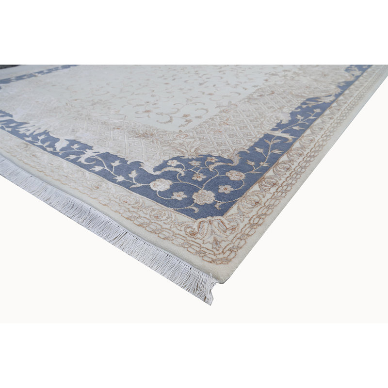 Hand Woven Wool Oriental Area Rug, Rectangle 5' x 8'