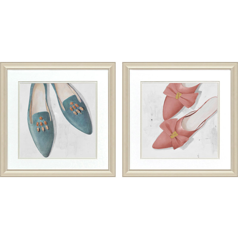 Flats Heels Framed Art