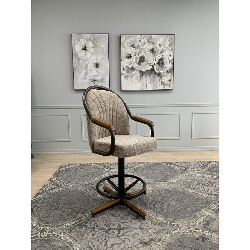 Tabouret de comptoir pivotant 26 po Cuellar