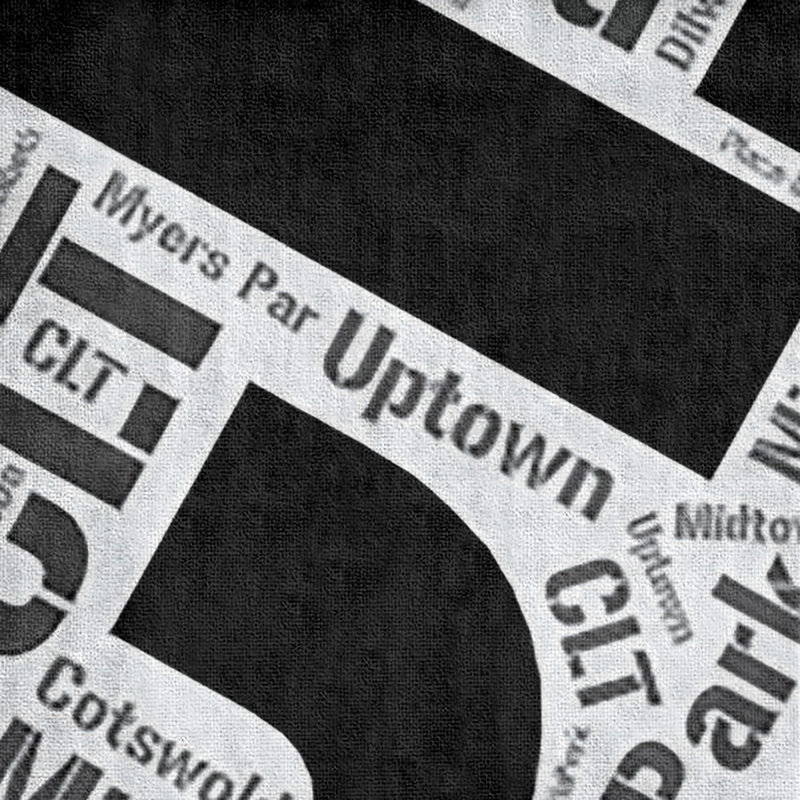 Bath Towel, Black, Microfiber, Charlotte