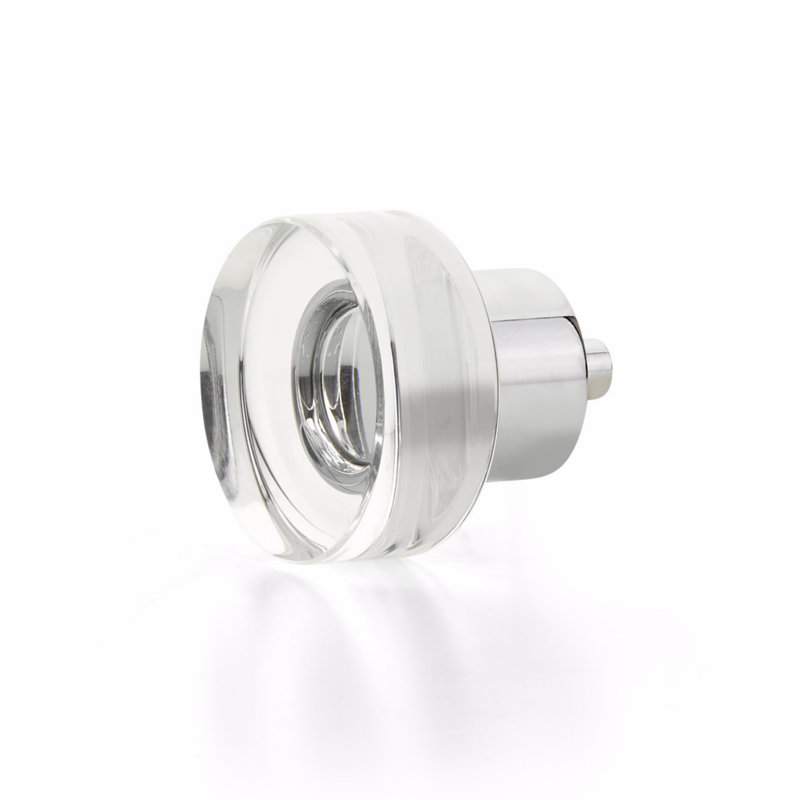 City Circle Knob, Polished Chrome