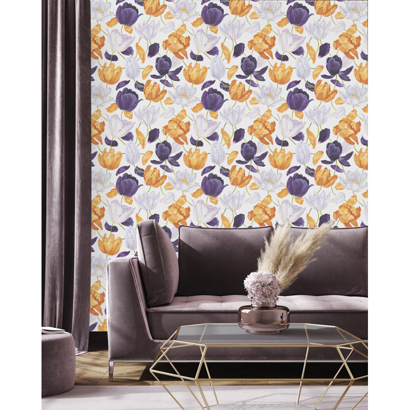 Floral Tile, 225" L x 25" W