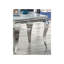 Pieds de style cabriole en acier inoxydable Glam