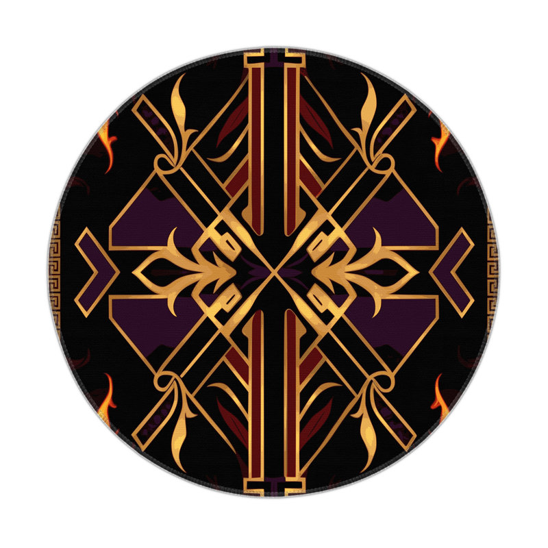 Imperium Dream Indoor And Outdoor Area Rug, Round 5'