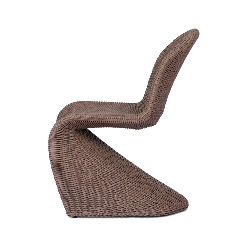 Portia Patio Chair, Tanned Weave