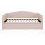Twin Size Daybed With Extended Pop Up Trundle,Space-Saving Twin To King Design-209102503