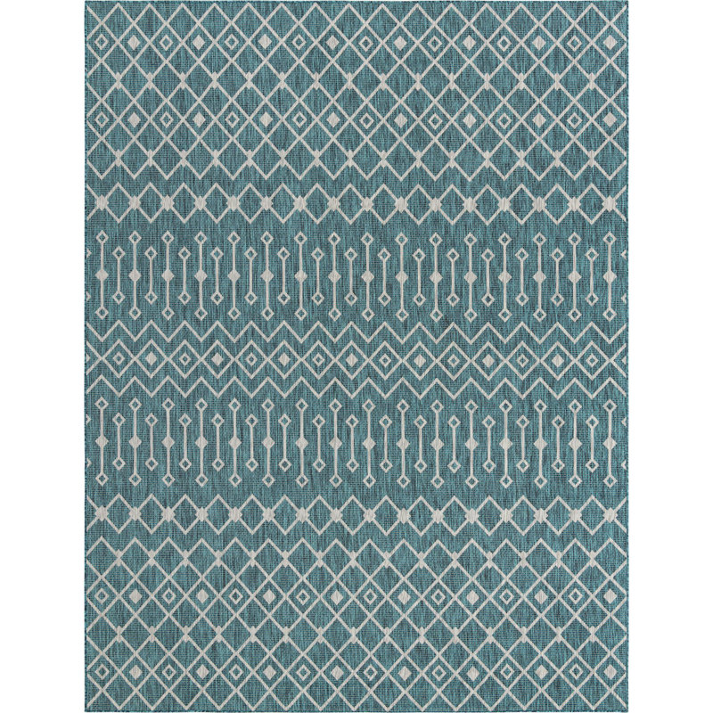 Outdoor Preen Area Rug Tidal Color, Rectangle 10' x 13'