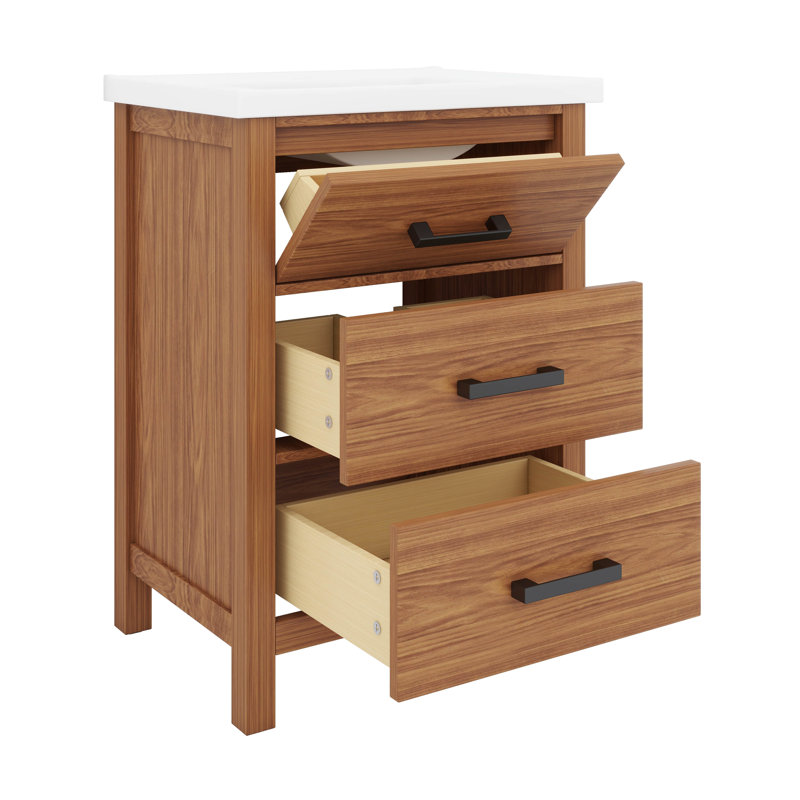 Ensemble de meuble-lavabo 48 po avec lavabo double, tiroirs