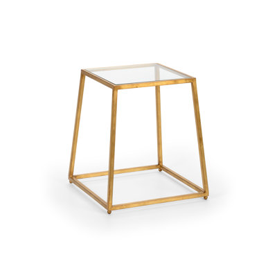 Bauhaus Glass End Table