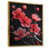 Toile avec cadre flottant or