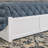 Bhawana Solid Wood Slanted Chevron Platform Bed with Trundle Bed-2050230059