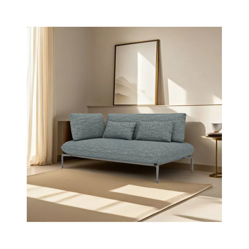 Chaise longue paresseuse unique, Orienté à gauche (vu de face)