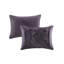 Ensemble d'édredon touffeté 7 pièces, très grand lit californien prune avec coussins décoratifs - Conception touffetée élégante et bourre en polyester hypoallergénique-122655287-122655291