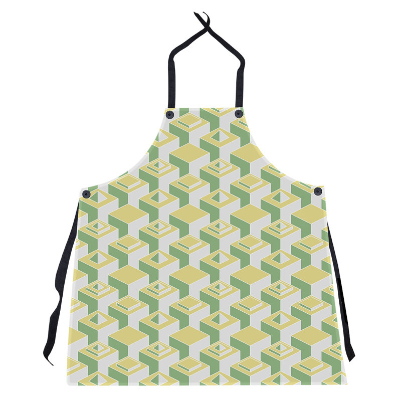 Tablier de gratte-ciels, Vert/jaune