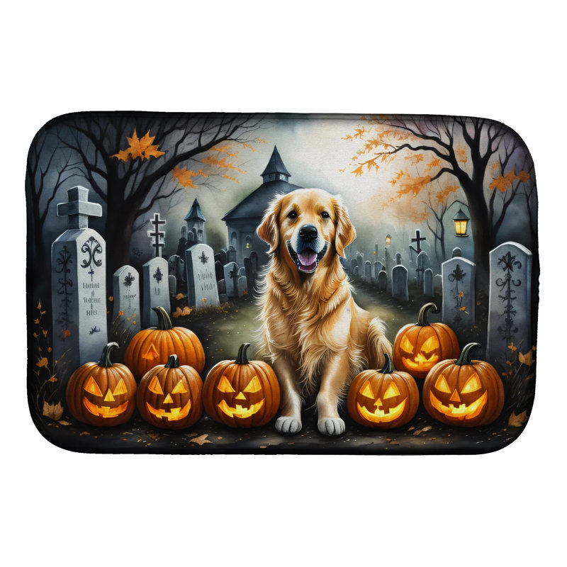 Tapis absorbant pour vaisselle avec surface en polyester et couche de mousse pu pour comptoir de cuisine