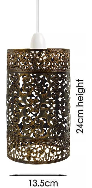 24 cm H Drum Lamp Shade ( Screw On )