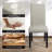 Breda 21.00'' H Linen Upholstered Side Chair-1499642002