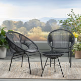 Gina 3 Piece Rattan Seating Group