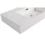 Lavabo de meuble-lavabo 36 po en résine - Robuste, durable et élégant