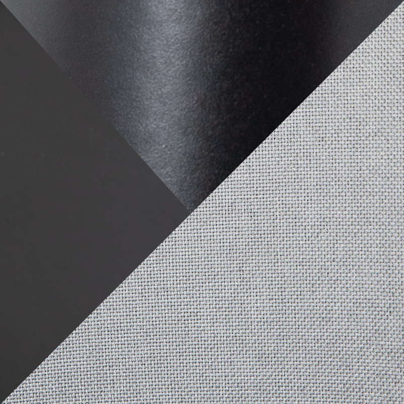 Tabouret de comptoir à hauteur fixe 26 "avec repose-pieds rond Capuano - ensemble de 2, Gris clair