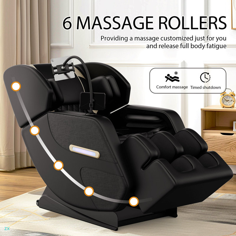 Massage Chair Recliner With Zero Gravity With Full Body Air Pressure