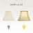 Royal Designs, Inc. BSO-710-18WH-2 Rectangle Cut Corner Basic Lamp Shade, (7x10)" x (12.25x18)" x 13.25", White, 2-Pack-59895633-59895634