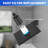 8 Inch Filter Shower Head High Pressure Rain Shower Head Stainless Steel Filter Square Shower Head Water Softener Filters Beads for Hard Water
