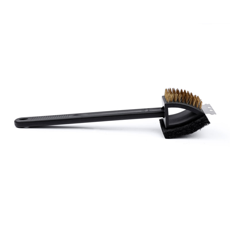 Brosse de nettoyage pour barbecue à barbecue en extérieur 3 voies