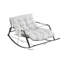 Chaise berçante, fauteuil coulissant rembourré, fauteuil inclinable-535796837