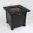 Lochbuie Square Propane Smokeless Fire Pit Table-1253391341