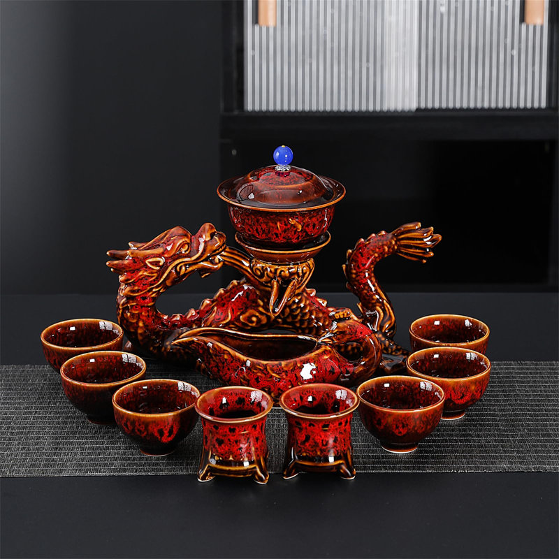 Astoria Grand Pedrick 120ml Teapot Set, White/Opaline