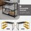 Micaden Modular L-Shaped Steel Writing Desk